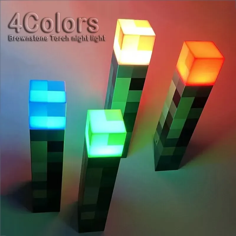 Novelty Flashlight Torch Lamp Bedroom Decorative Light LED Night Light USB Rechargeable Wall Lamp Children Toy Gift