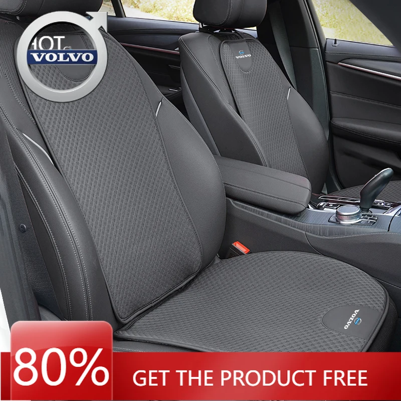 

Эмблемы 2026, новый чехол для автомобильного сиденья Volvo, переднее и заднее сиденье, шелковая подушка, защитный коврик для Volvo ES90 EC40 EX40 EM90 XC90
