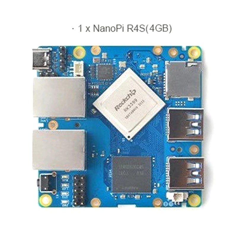 

NanoPi R4S 4GB Dual Gbps Ethernet Gateways RK3399 HOT SALE