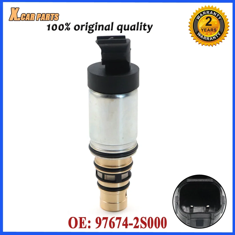 97674-2S000 AC Compressor Control Valve Fit For Hyundai Accent Coupe Tucson Kia K900 Sportage Volvo S60 S80 V70 V60 XC60 XC70