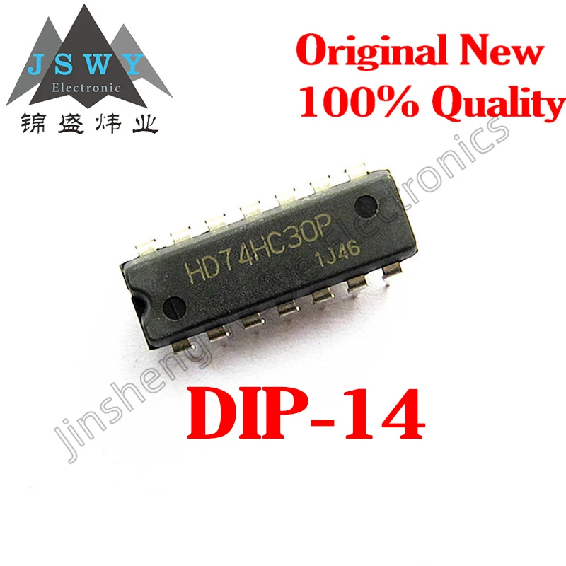 1~10PCS HD74HC30P SN74HC30N 74HC30 DIP14 Logic - Gates and Inverters New Priority Shipments