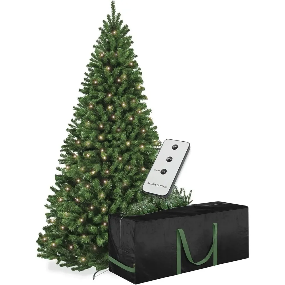 Christmas Tree, Twinkling Warm White Lights, Easy Assembly with Remote Control, Premium Storage Bag Included, Christmas Trees