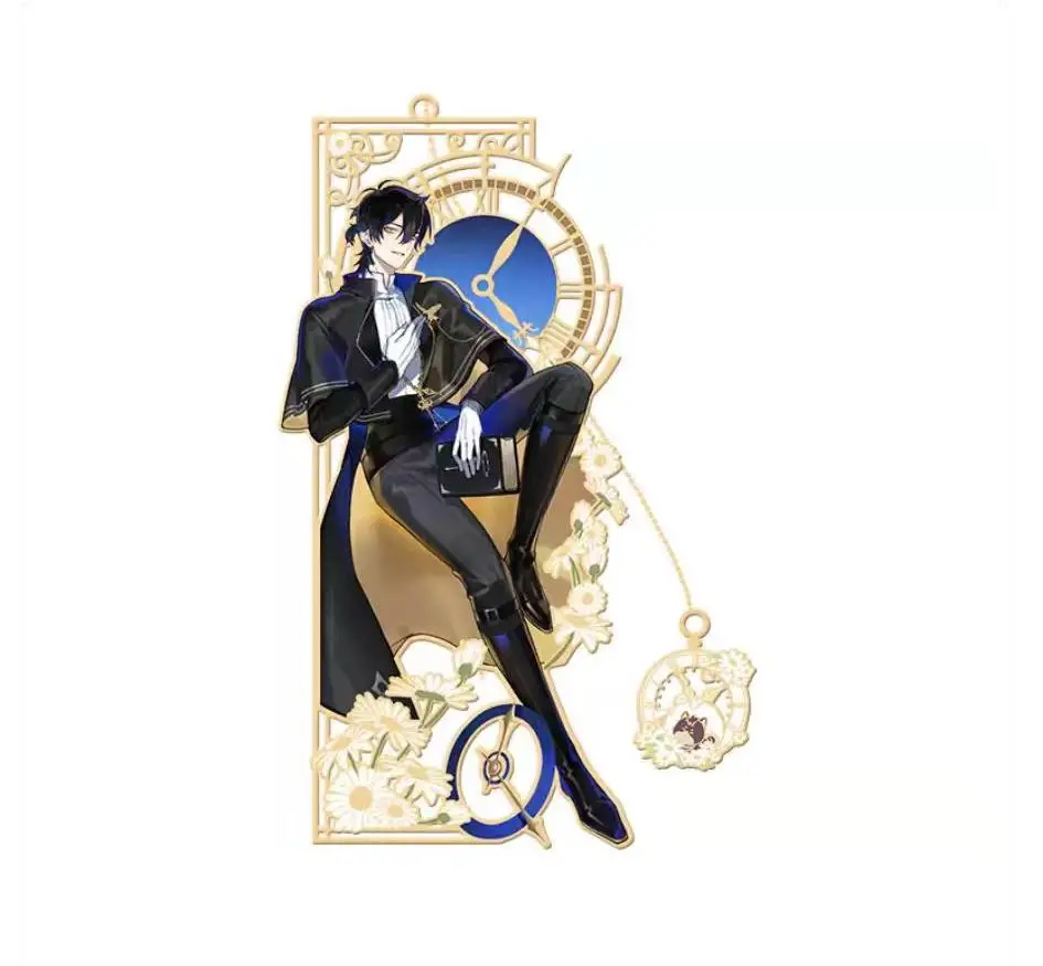 Link Click Cheng Xiaoshi Lu Guang Game Brooch Gift Cosplay Brass Metal Bookmark Keychain Pendant