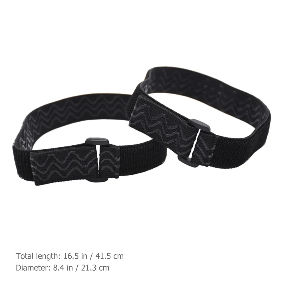 1 مجموعة مطاطا التمهيد الأشرطة قابل للتعديل المضادة للانزلاق الركبة عالية الأحذية إصلاح حزام الأحذية استقرار قابل للتعديل التمهيد الأشرطة #2