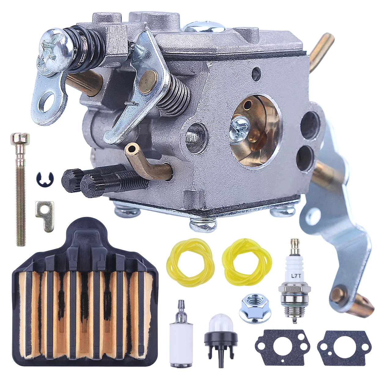 

Carburetor Air Filter Kit For Poulan Pro PP5020AV PP4818A Saw Zama Carb C1M-W47 Chainsaw Engine Motor Parts