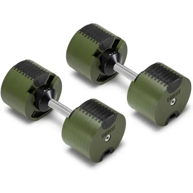 SMRTFT Dumbbells | The Original All-in-One NUOBELL Adjustable Dumbbell Set | Feel Real Like Traditional Dum