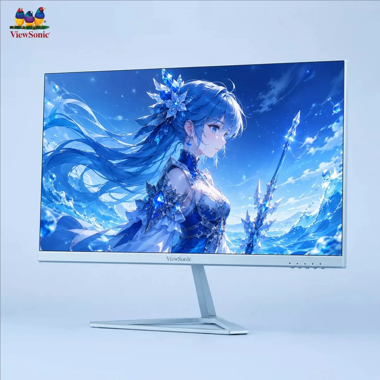 ViewSonic VX24G10 23.8 "FHD Fast IPS Hard Screen with Three-sided Micro-bezels and 240Hz HDR Technology FPS Gaming Monitor
