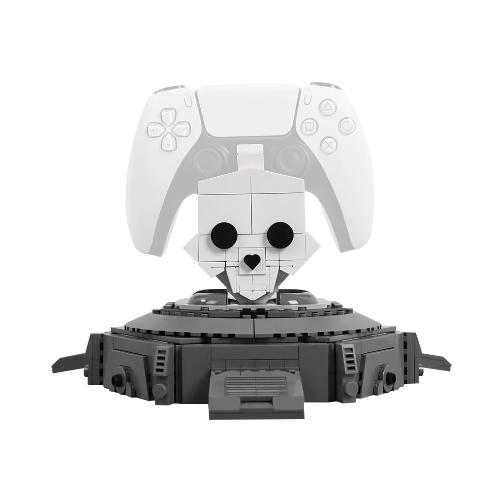 

684PCS MOC Helldivers Handle Bracket Building Blocks Creative Game Scene Weapons Model Bricks Puzzy Toys Gift for Adults Kids