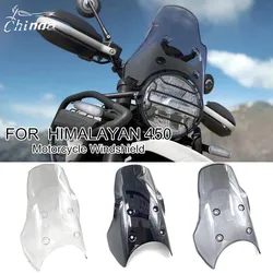 Motorcycle Windshield Windscreen Windproof Wind Screen Deflector For Himalayan 450 Himalayan 452 Himalayan450 2024-2025