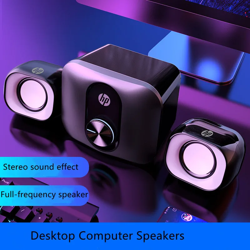 Multimedia Computer Game Speakers Stereo Subwoofer Desktop Computer Audio 2.1 Wired Multifunctional PC notebook Speaker New