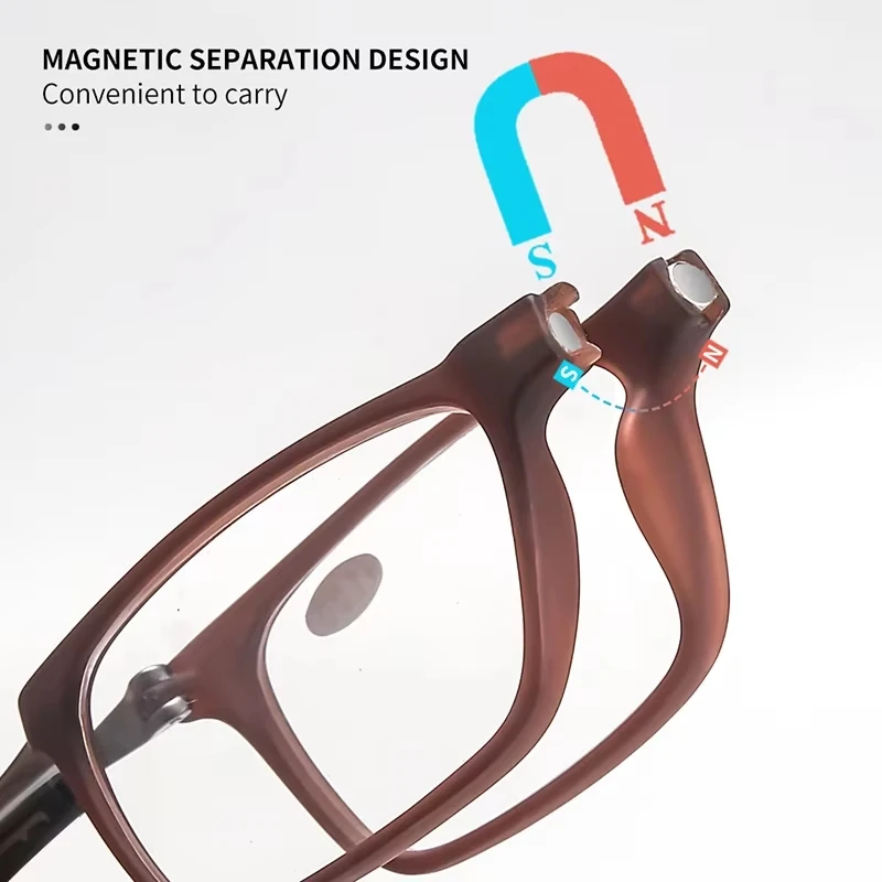 Kaca baca magnetik lipat Magnet pembaca