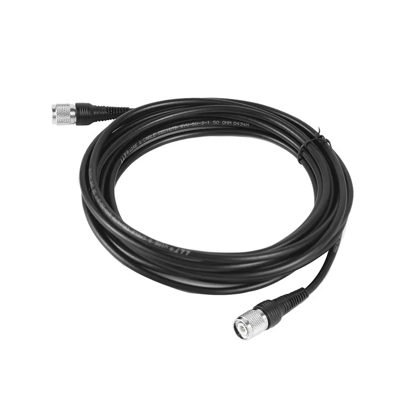 Pure Copper Injection-molded 50-3-wire GNSS Antenna Feeder TNC Public Rotation TNC/SMA Male Connector Adapter Wire