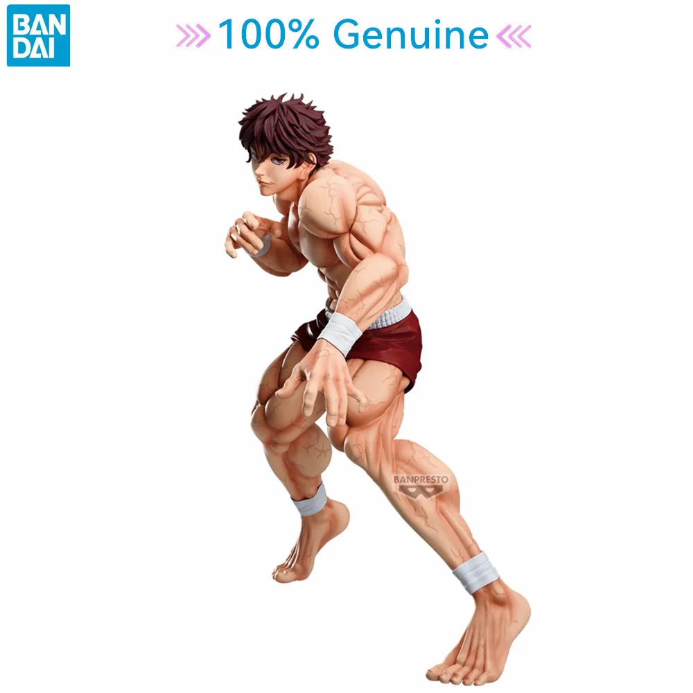 Figura de acción de PVC  de BANDAI Grappler Baki Anime Baki Hanma, modelo B