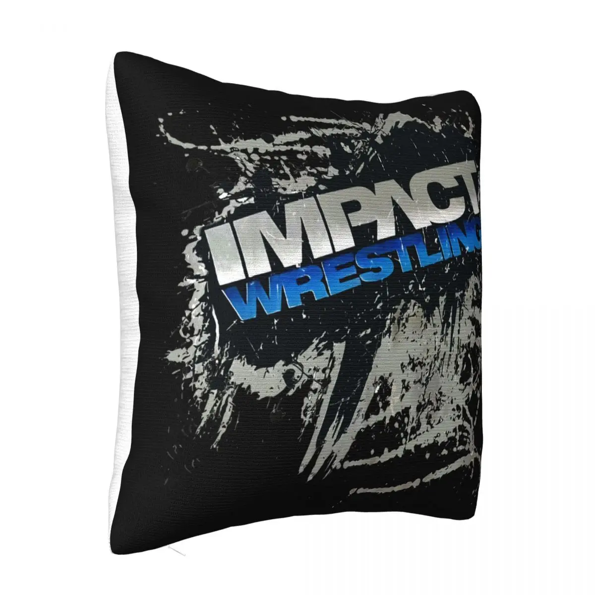 Impact Tna Total Nonstop Action Logo Wrestling Nwot Large White Printing Straight Pillow Case