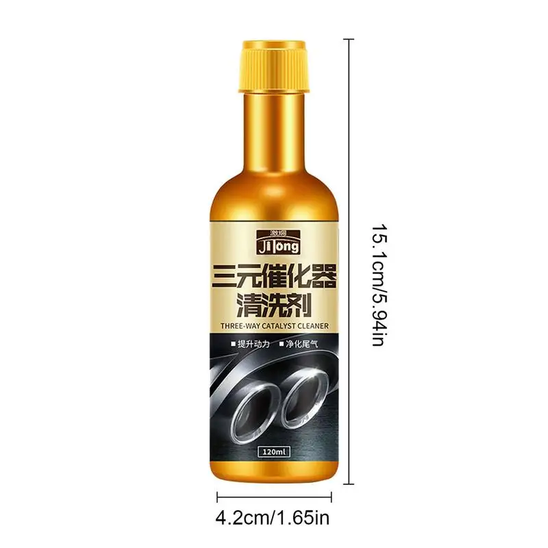 자동차 촉매 클린 엔진 가속기 산소 센서 스로틀 제거, 탄소 부스트 업 촉매 변환기 클리너, 120ml