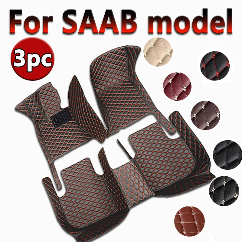 Car Mats Floor For SAAB 95 9-3 turbo X 9-7X 9-5 Wagon 9-3 9-5 2022 2023 Car Accessories