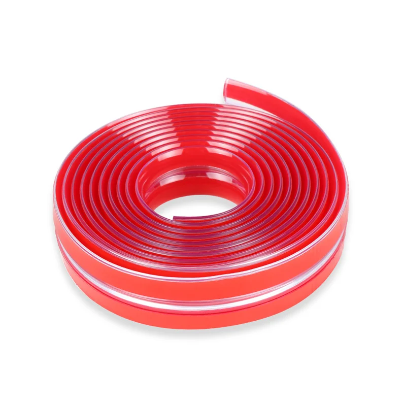 Tira autoadhesiva de seguridad para bebés de 1/2/3M, tira a prueba de colisiones para niños, tira protectora de borde de mesa de protección de PVC transparente tipo W