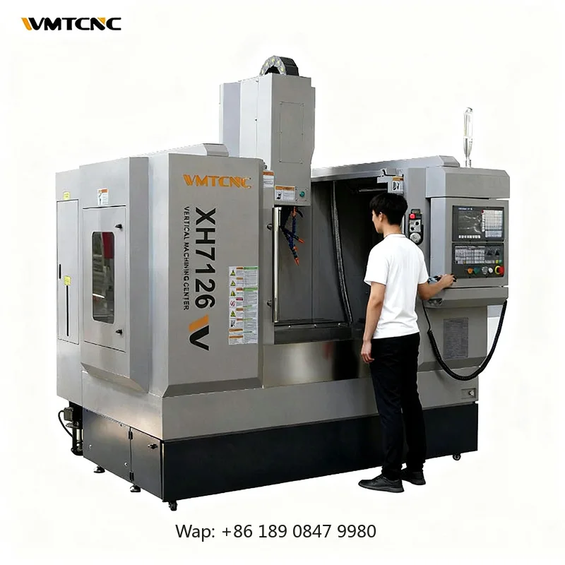 【Hot】XH7126 High Performance Industrial Medium Duty 3/4/5 Axis CNC Metal Milling Machine Center CNC Machine for Sale
