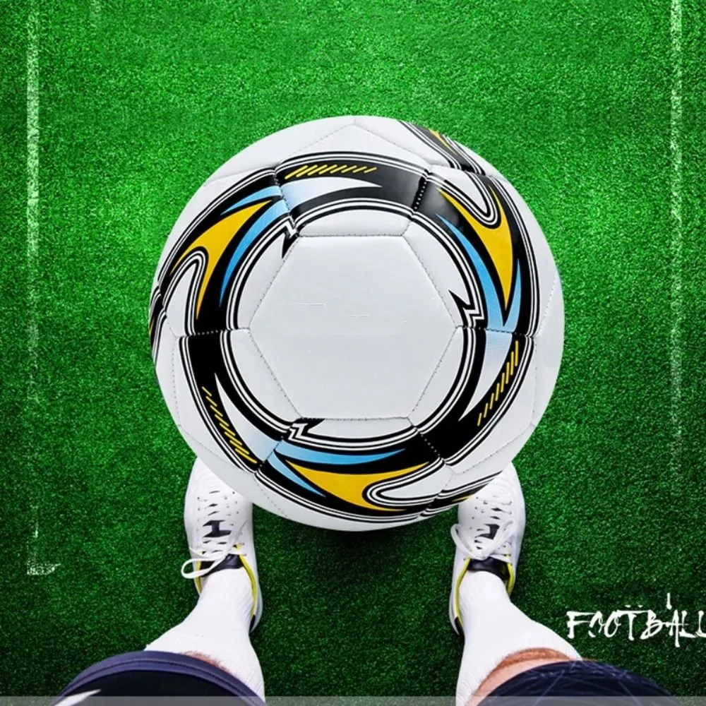New Thickened PVC Soccer Ball Size 5 Football Wear-resistant Leak Proof Explosion-proof Durable Training Ball High Quality