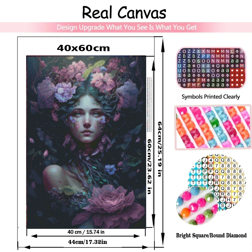 DIY 5D Diamond Painting Butterfly Fairy Angel Diamond Mosaic Cross Stitch Embroidery Kit Rhinestone Picture Art Home Decoration