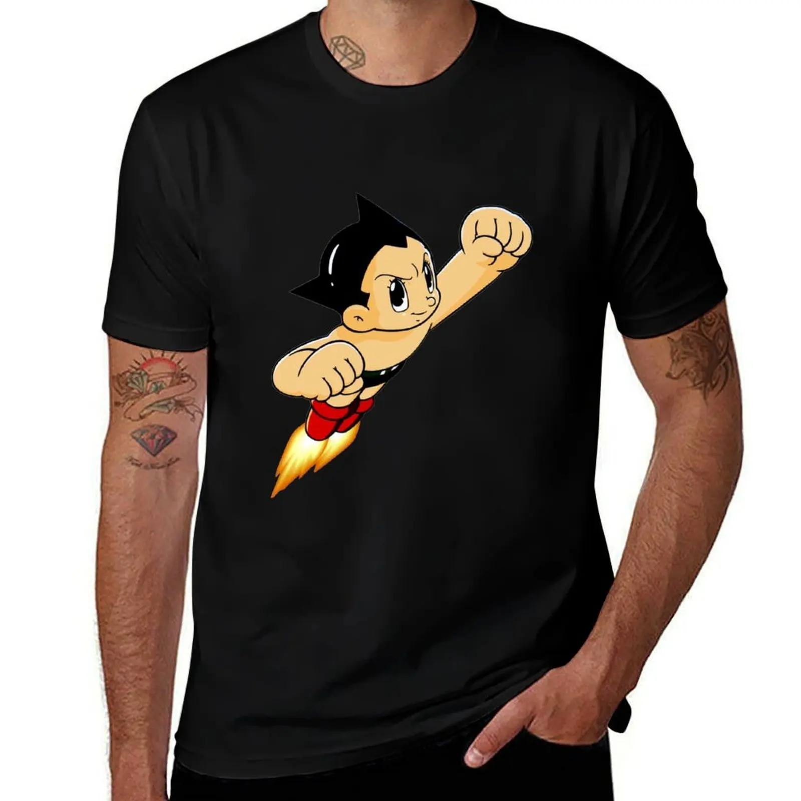 Astro Boy Mighty Atom T-Shirt Simple Graphic Design T-Shirt