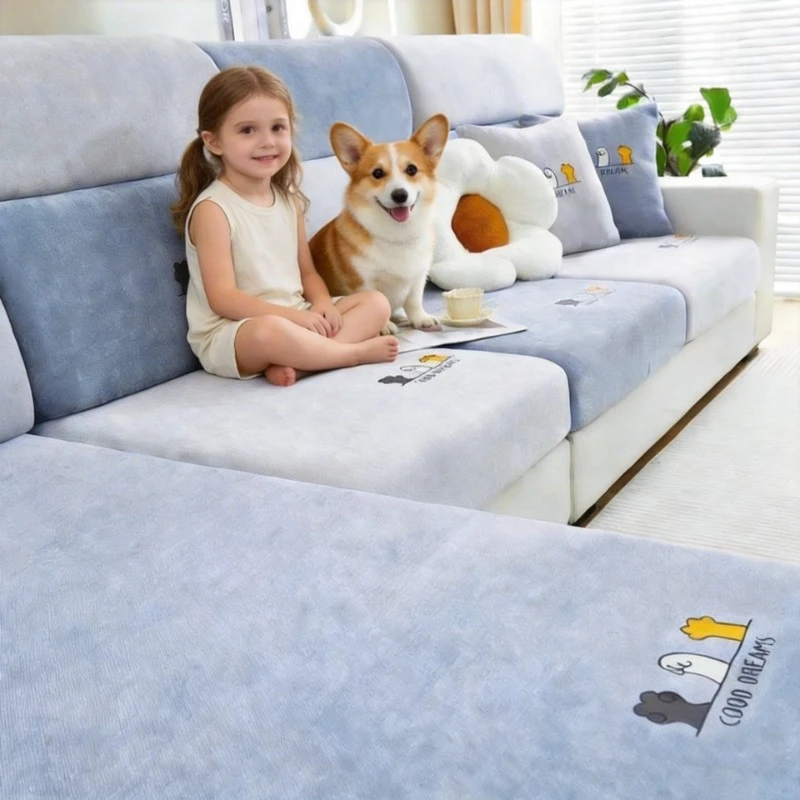 

Wear Resistant Sectional Couch Covers Sofa Cushion L Shaped Couch Cover Washable Pet Friendly Cushion Covers Furniture Protector