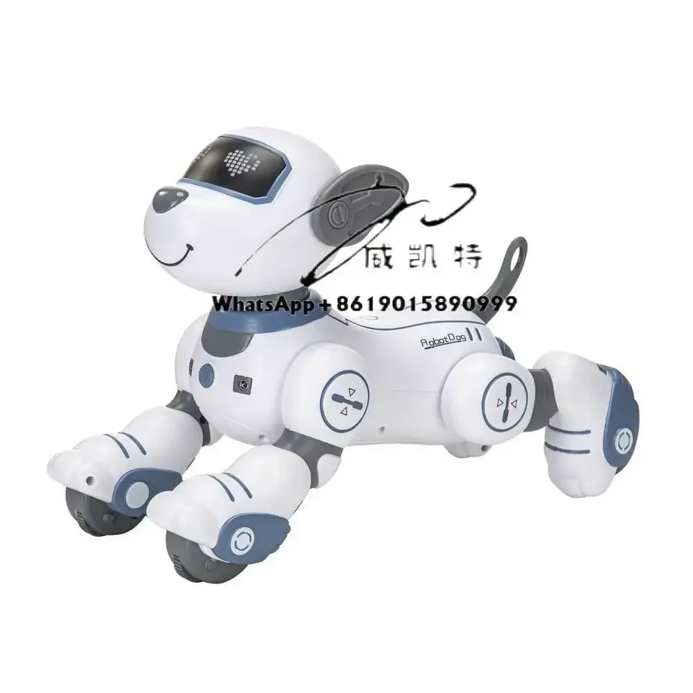 Robot Dog Walking, Dancing, Programmable Interactive Remote Control, Educational Puzzle, Music Toy