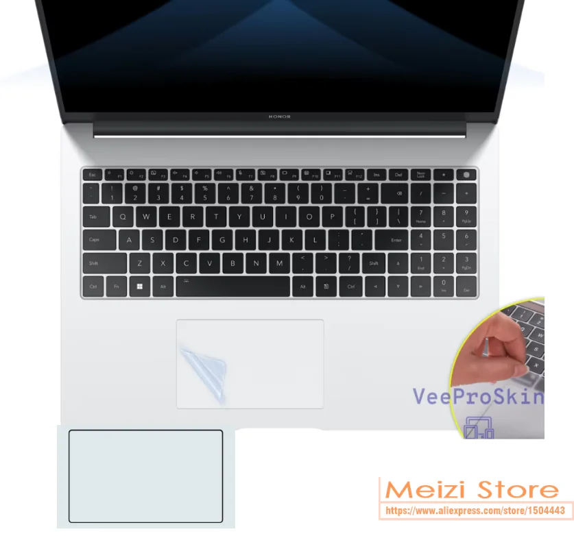 

Matte for HONOR MagicBook X 16 2025 2024 2023 2022 MagicBook X16 PLUS 16 Touchpad Protective film Sticker Protector TOUCH PAD
