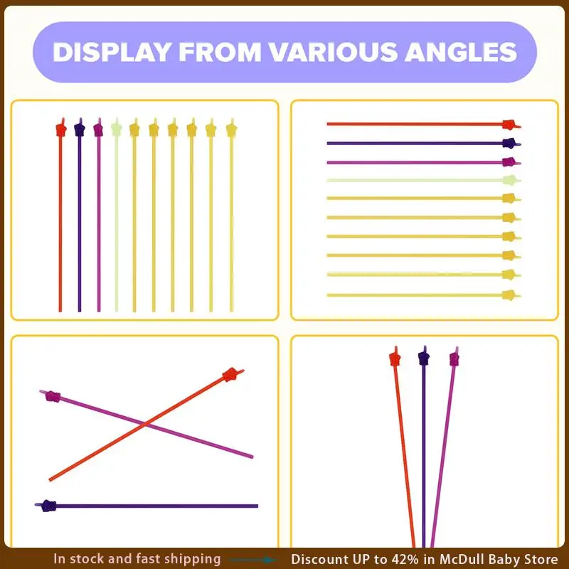 ABJA-10 PCS Mini Hand Pointers Finger Pointer Resin Finger Pointers Stick For Teachers Pointer Classroom And Presentation