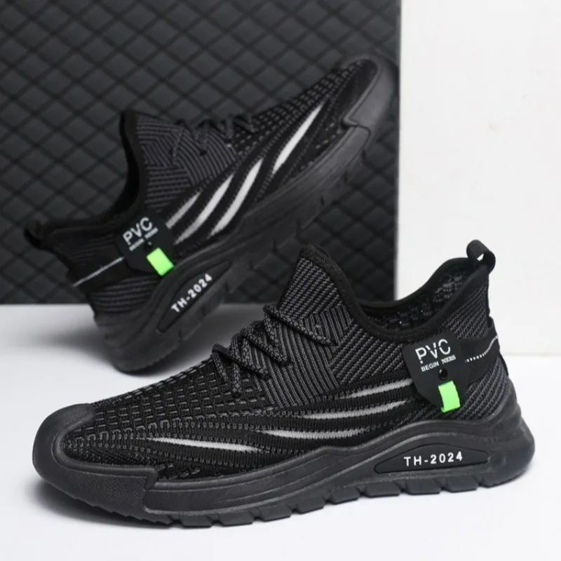 

Sneakers Men's Lightweight Casual Shoes Comfortable Soft Vulcanized Shoes Men Running Shoes Mesh Breathable Men Tennis Trainers