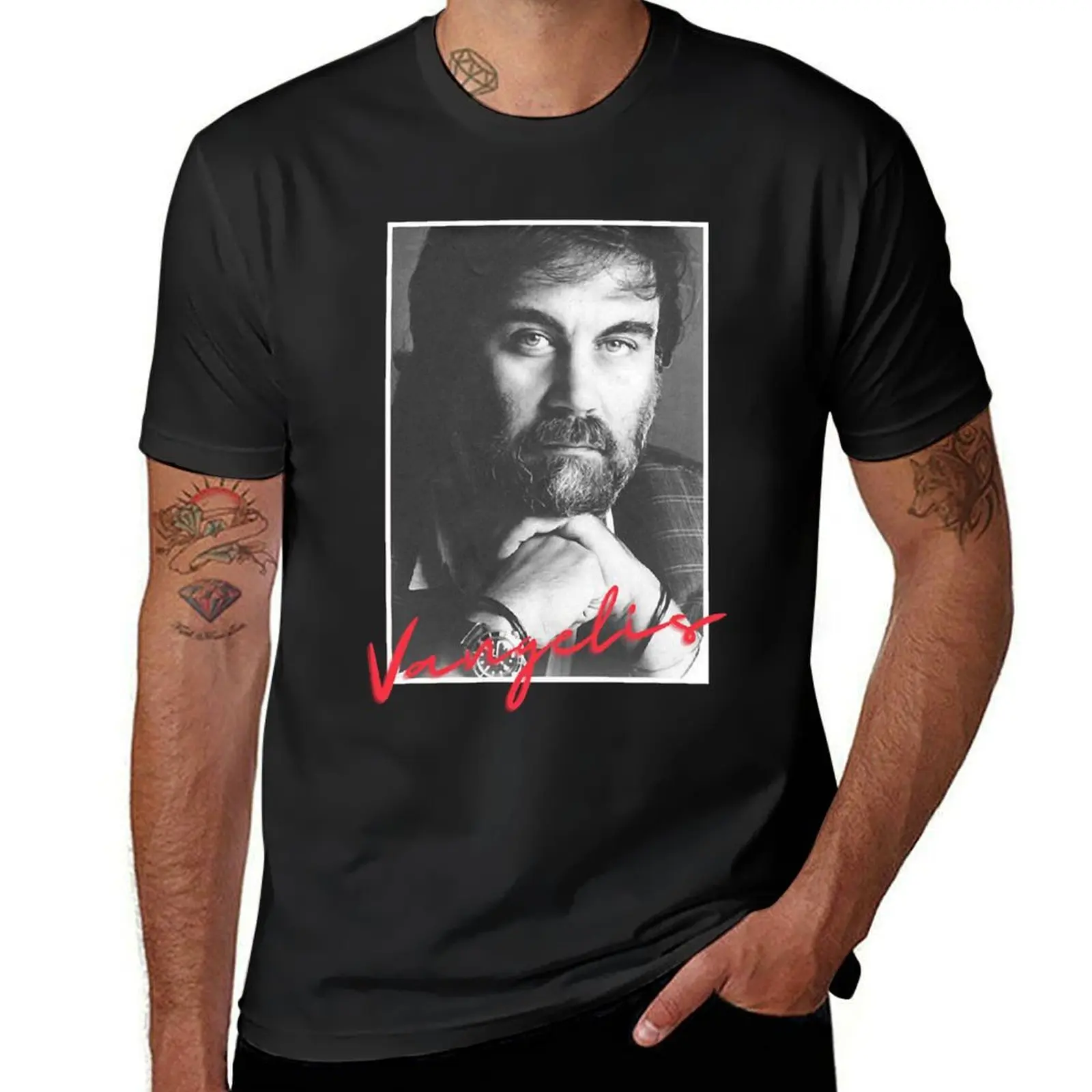 

vangelis T-Shirt tees boys animal print customizeds quick drying t shirt men