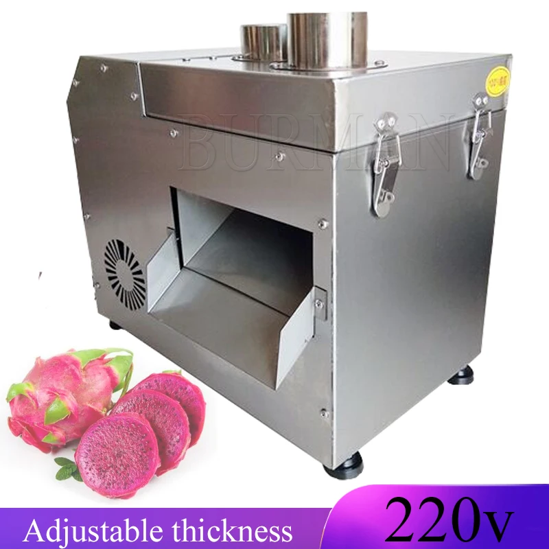 220V Electric Multi-Function Melon Fruit Lotus Root Tomato Slicing Machine Vegetable Slicer