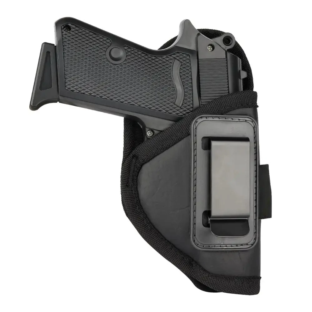 Universal Handgun Holster PU Leather Concealed Carry Holster For Most Small 380 Sig Sauer P238 Remington RM .380 Hunting