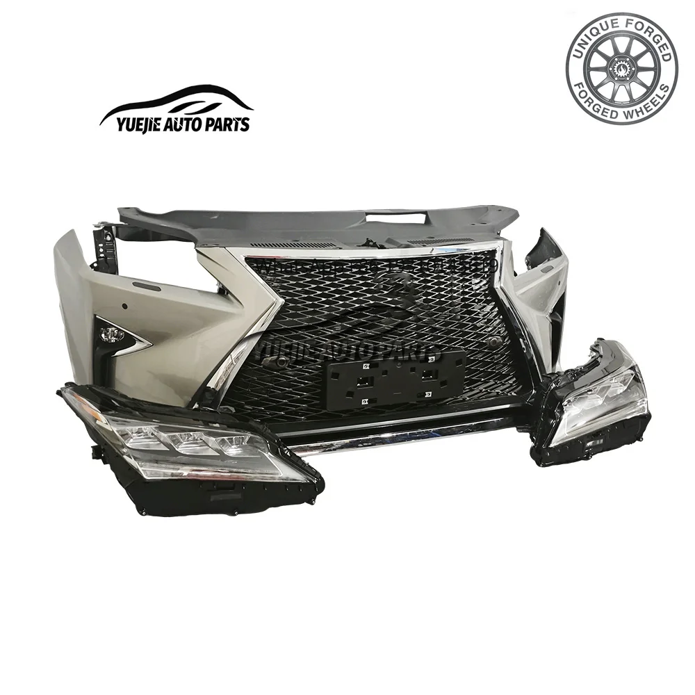 

26 Style Used High Quality For Lexus RX300 RX450H RX350 AL20 Front Bumper Assembly Complete Front Nose Cut 2016-2019