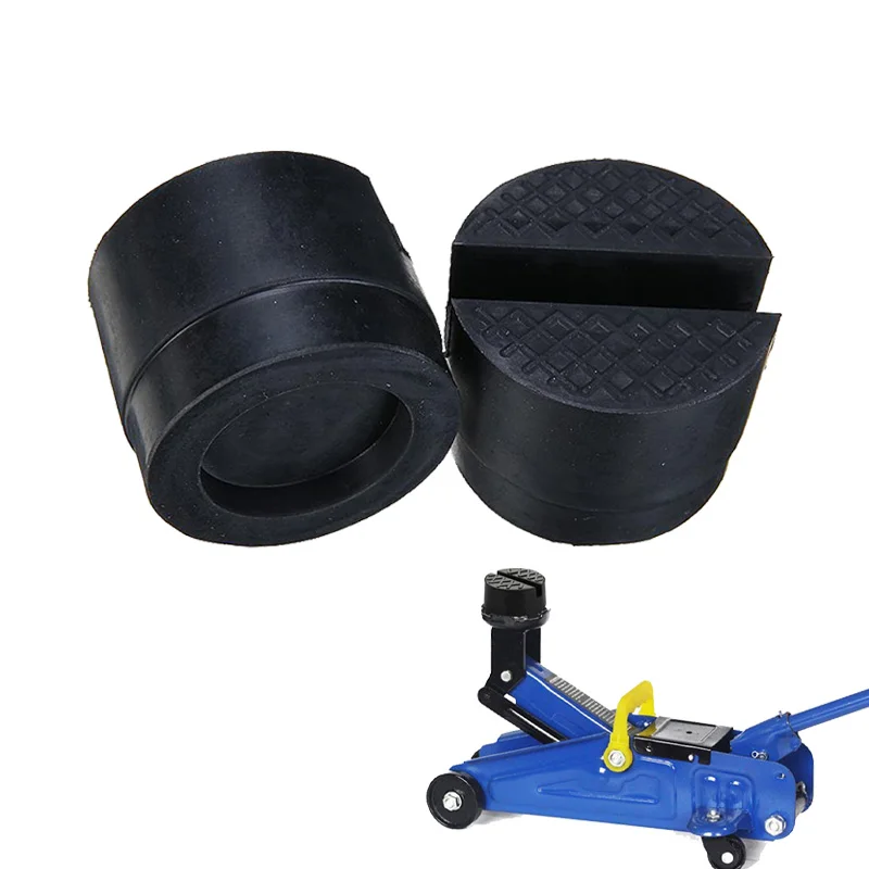

Universal Car Jacks Lifting Car Jack Tool Slotted Frame Rail Floor Jack Guard Adapter Rubber Pad Repair Disassembly Tool