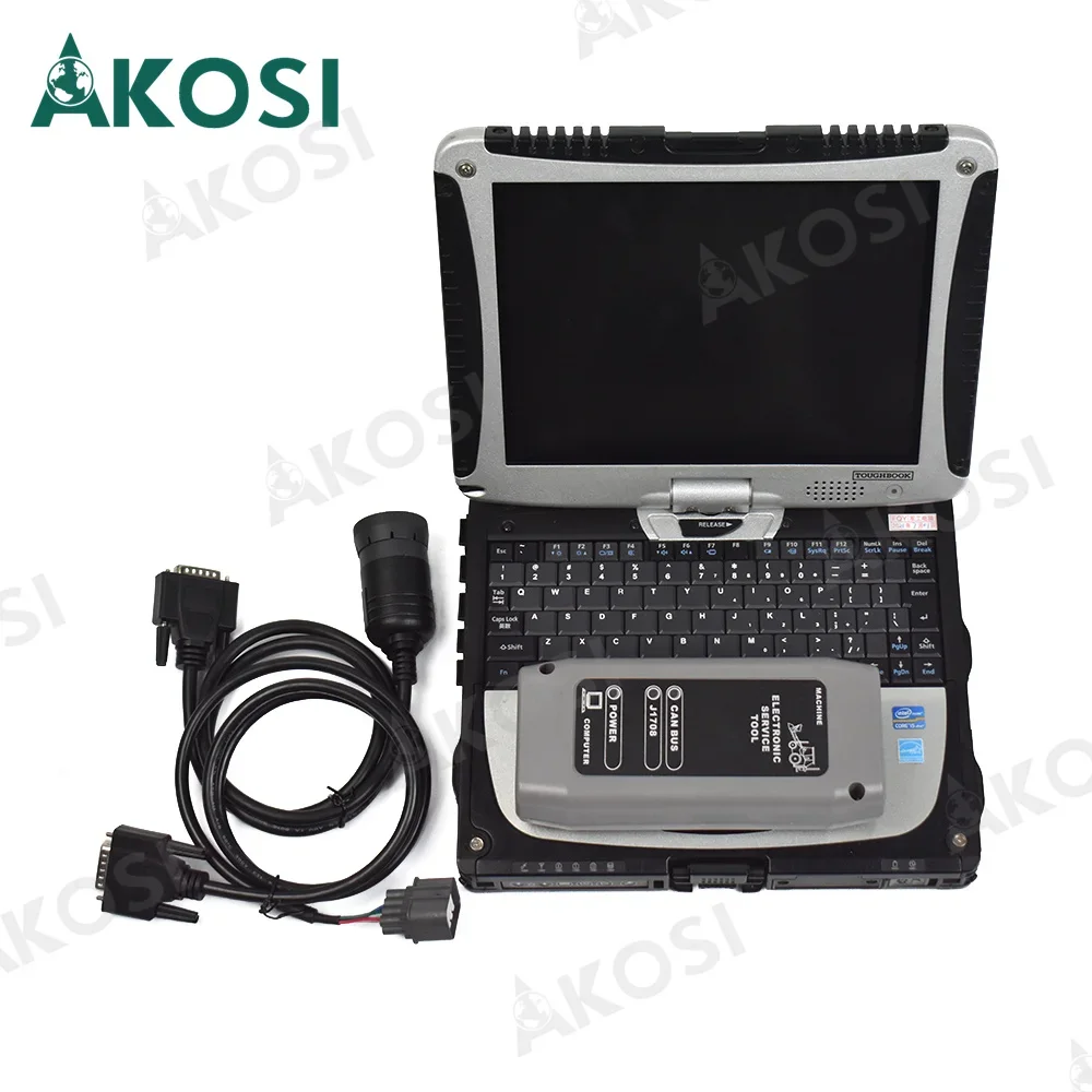 

Laptop CF19 CF-19 diagnostic tool for JCB Electronic Service Tool JCB ServiceMaster Data Link Adapter DLA