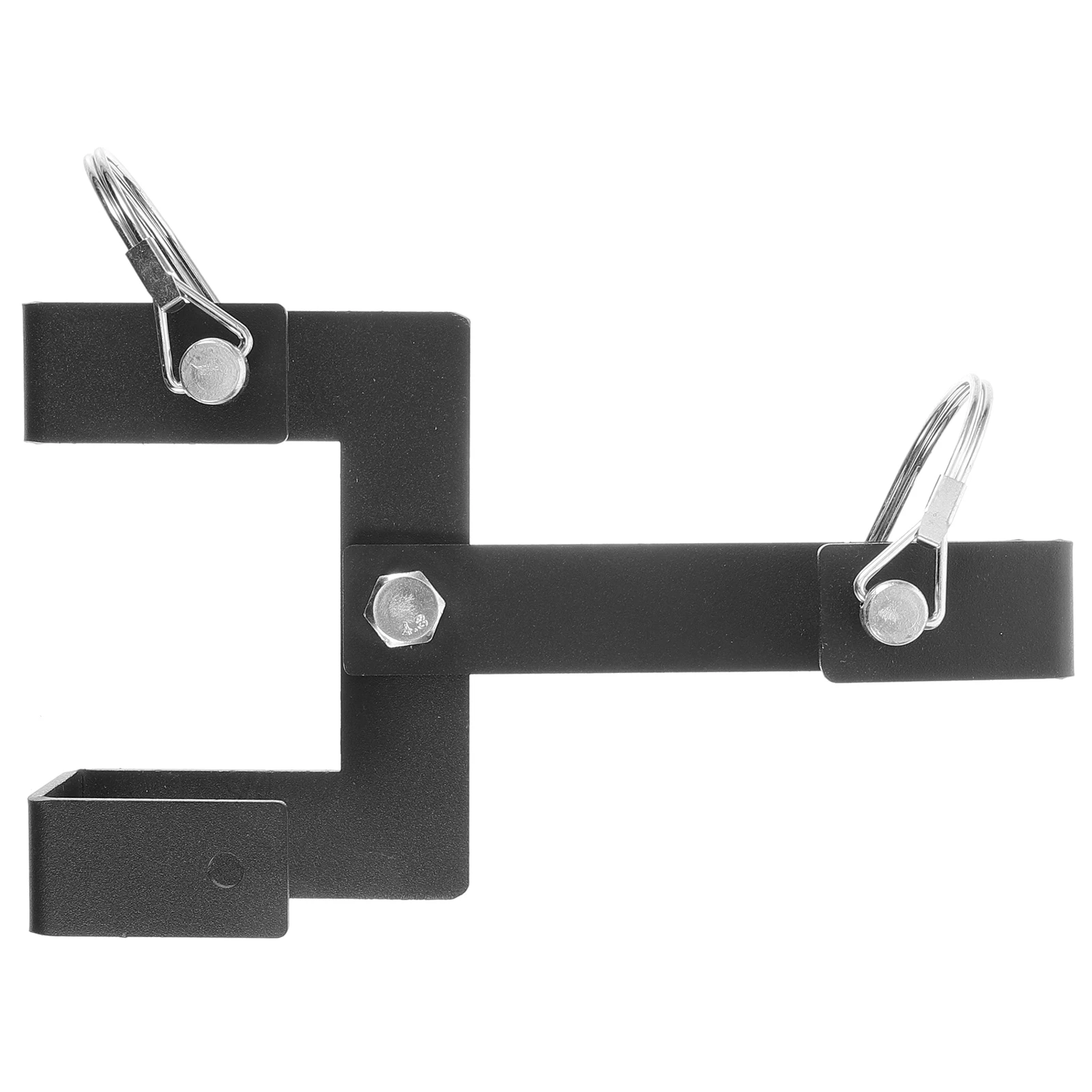 

Trash Can Coupler Garbage Container Connector Hauling Hook Clip Black Wheeled Containers Lightweight Compact Easy Install