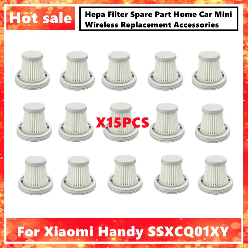 For Xiaomi Mijia Handy Vacuum Cleaner SSXCQ01XY Hepa Filter Spare Part Home Car Mini Wireless Replacement Accessories