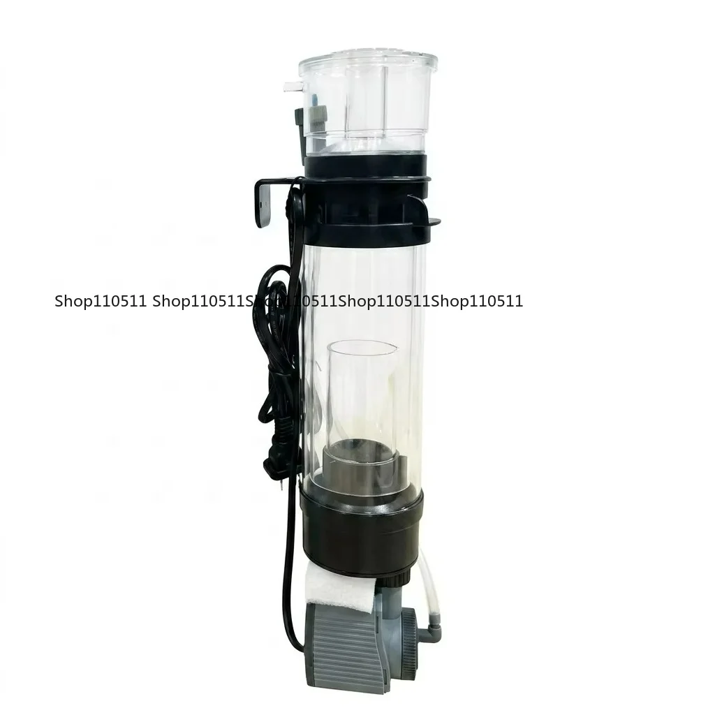 Inner-mounted small adjustable aquarium protein separator with AC pump, suitable for 30~ 100 liters saline fish tank