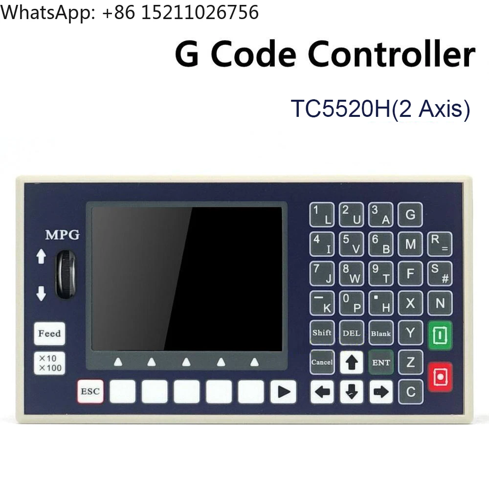 TC5520H 2-Axis Stepper Motor Controller Motion Control System for Motor Servo CNC