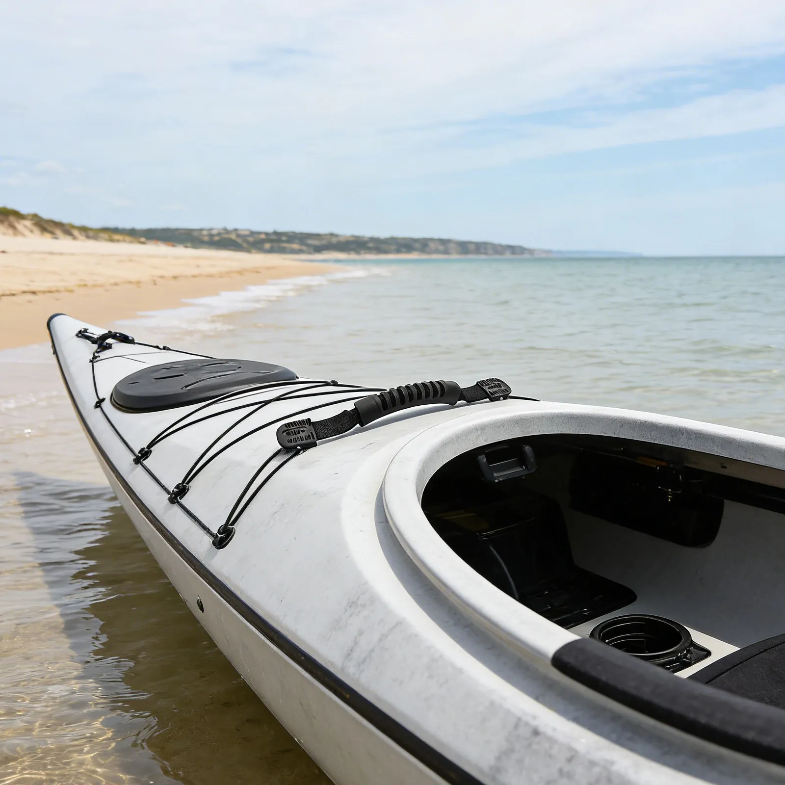 

2 Pcs Canoe Accessory Handle Kayak Handles Replacement Contoured Padded Grip Hardware Included