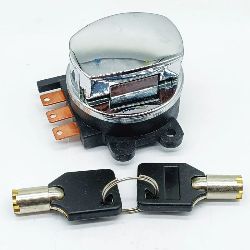Ignition Switch Lock Key For Harley-Davidson FLHP ROAD KING POLICE 2007-2013/FLHR ROAD KING 2007-2013/FLHRI ROAD KING 1996-2006