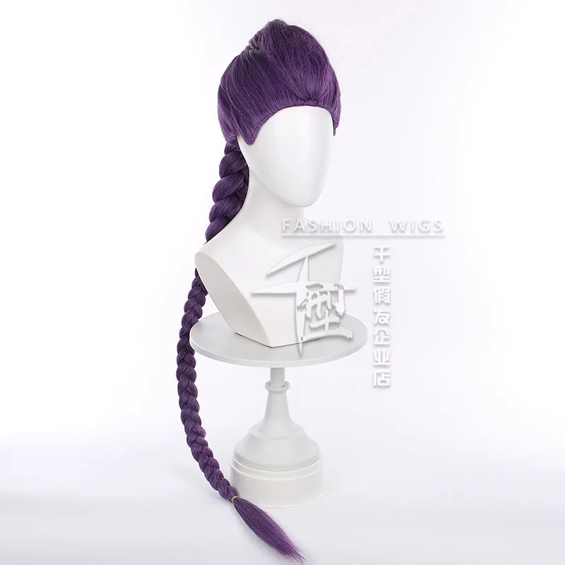 Rumi Cosplay perruques 100 cm femmes Halloween spectacle chasseurs de démons Cosplay perruque résistant à la chaleur cheveux synthétiques fête Rumi perruque + bonnet de perruque