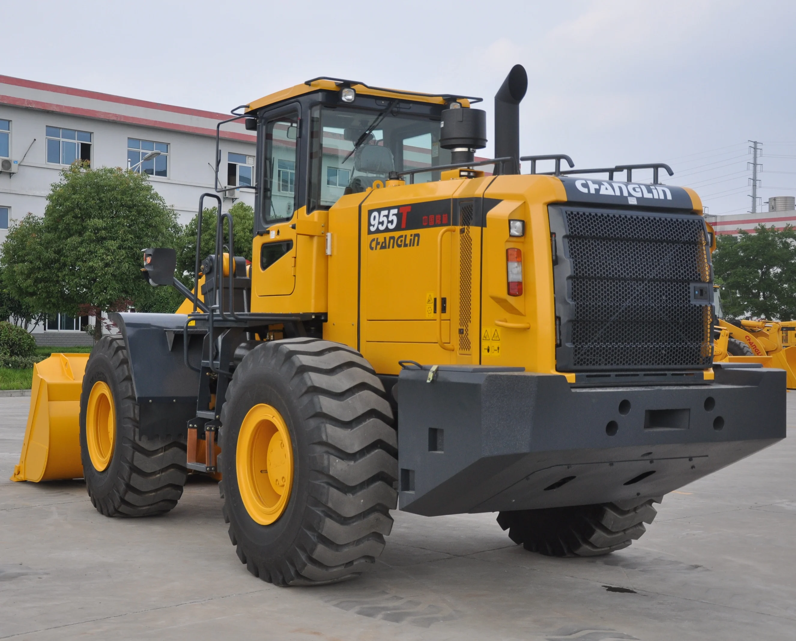 China Top Brand 5 Ton   Front Wheel Loader Compact Hydraulic 4x4 Wheel Loader