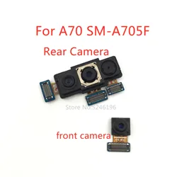 1 Uds. Cámara trasera grande, módulo de cámara frontal, Cable flexible para Samsung Galaxy A70 A705F SM-A705F, pieza de repuesto.