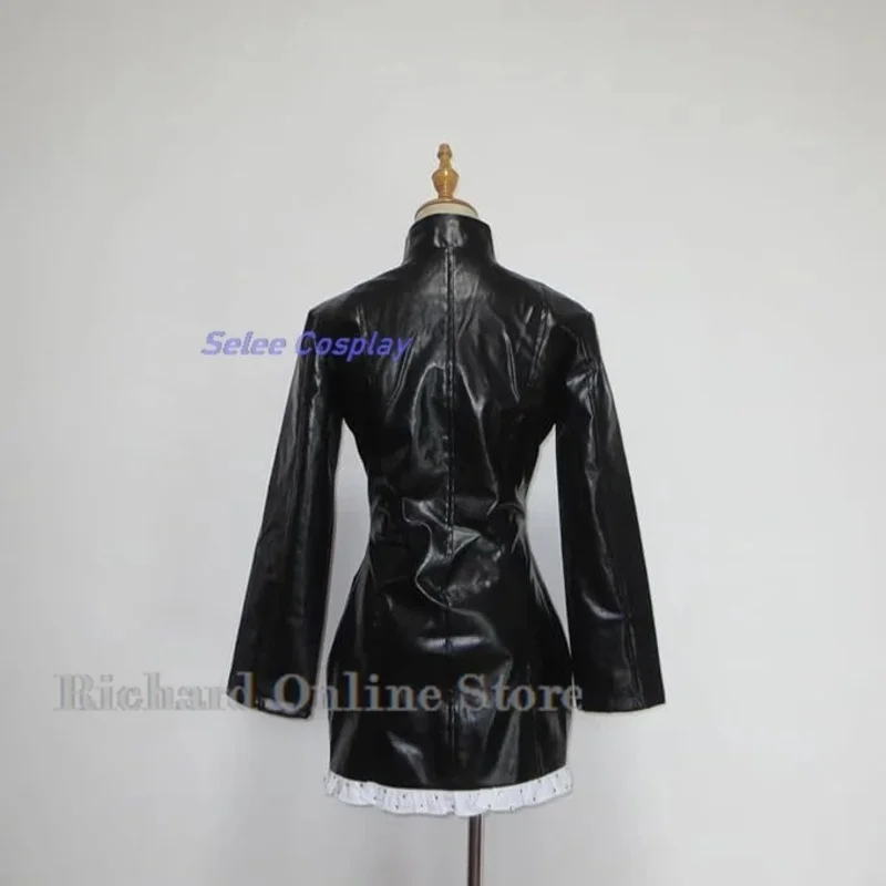 Fantasia de Cosplay Anime Robin com Peruca para Mulheres, Uniforme Preto Sexy, Roupas de Diabo Quadrinhos para Crianças, Festa de Halloween, Nico All, 1pc