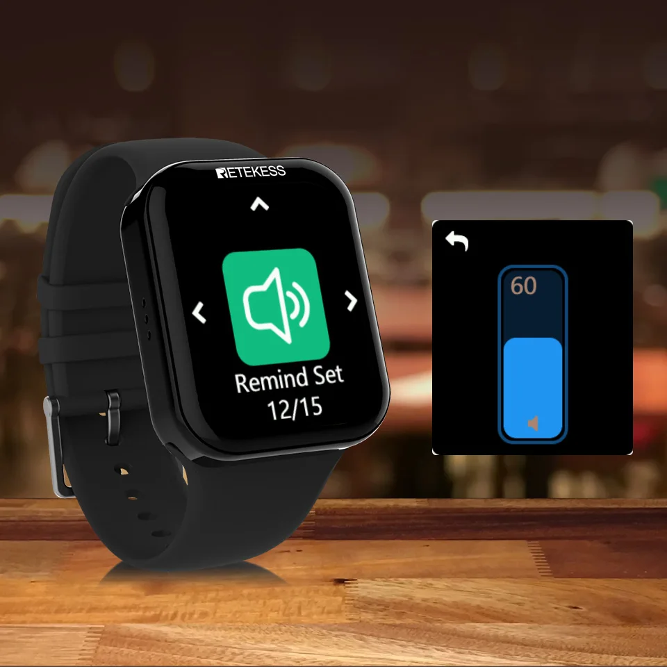 RETEKESS Restaurant-Pager Drahtloses Kellner-Rufsystem TD113 Wasserdichte Touch-Uhr T117 Rufknopf für Café, Bar, Shisha-Shop, Hotel – Detail 10