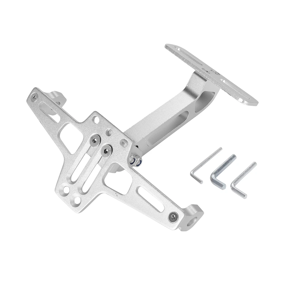 Motorrad Hinten Kennzeichen Halterung Aluminium Legierung Halterung Motorrad Universal Zubehör Motorrad Modifikation Teile