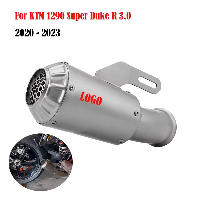 Für KTM 1290 Superduke R/RR/EVO 2020-2023 Motorrad Auspuff Slip-on Link Rohr Escape Moto