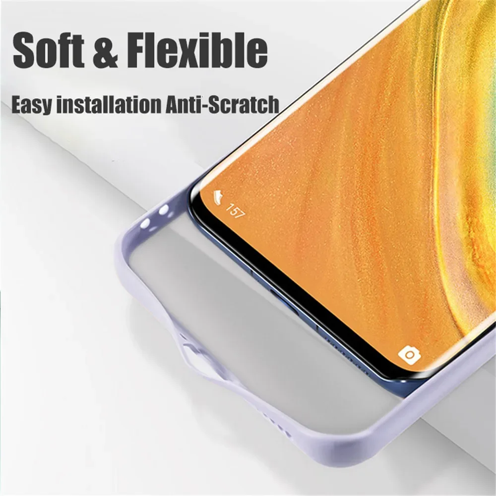 Luxury Matte Clear Skin Kindly Case For Samsung Galaxy M53 M33 M52 M51 M23 M22 M20 M30 M31 M32 M10 M13 S Silicone Back Cover